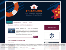 Tablet Screenshot of polsailing.pl